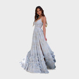 Florência - Vestido longo boémio fenda