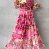 Luísa - Vestido Floral de Envolver
