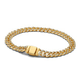 Pulseira Cubana com Moissanite