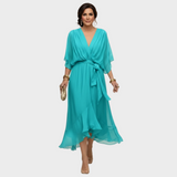 Monica - Vestido com decote em V