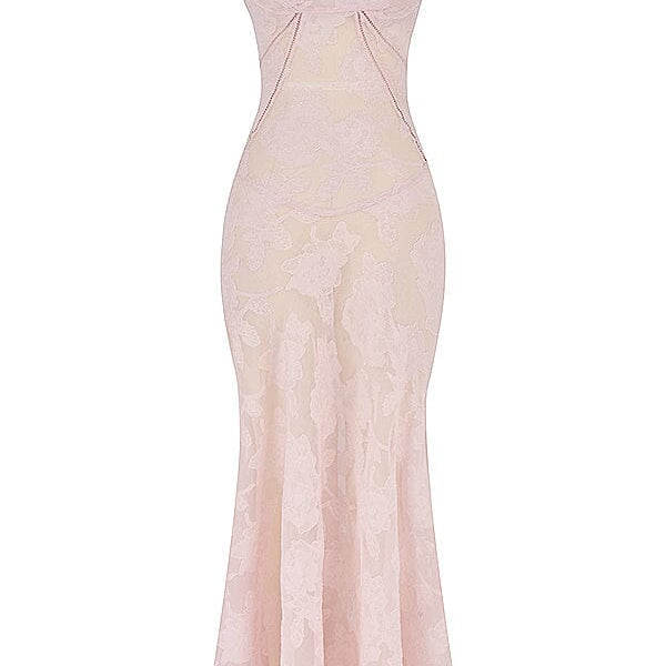 Serena - Vestido longo elegante para casamentos e eventos