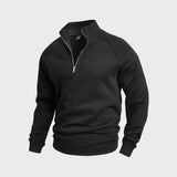 António - Pullover com fecho de meia altura