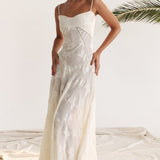 Serena - Vestido longo elegante para casamentos e eventos