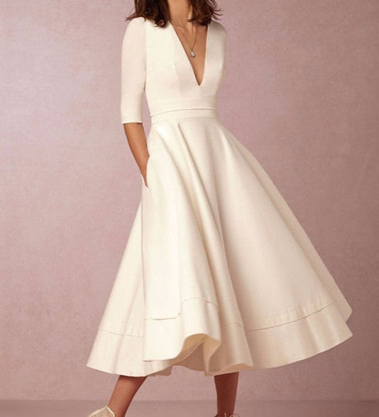 Laura - Vestido Midi Feminino