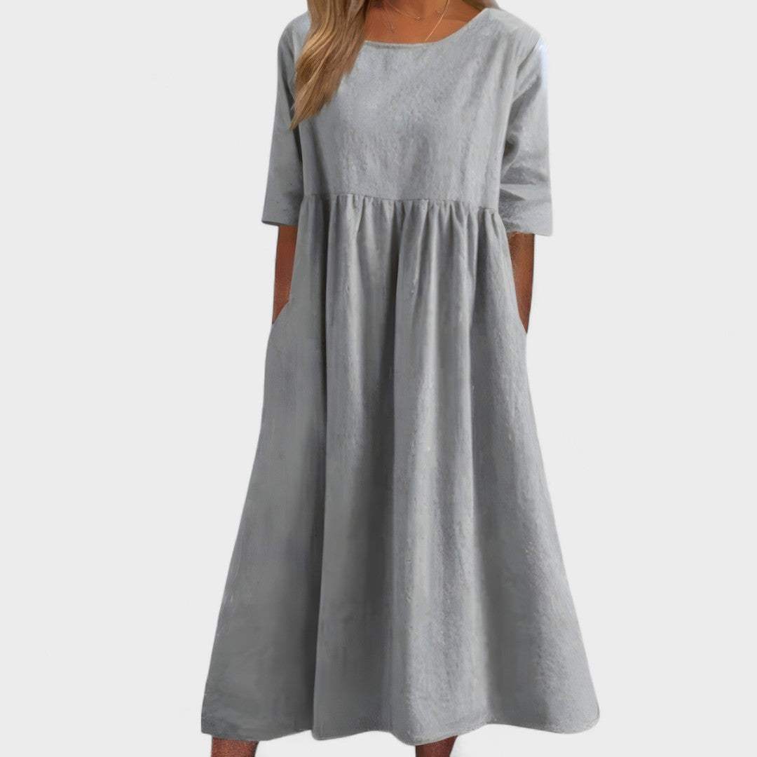Manuela - Vestido de Algodão Arejado