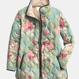 Mariana | Veste Matelassée Roses Antigas Claras
