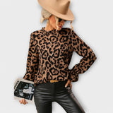 Queila - Blusa Leopardo