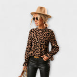 Queila - Blusa Leopardo