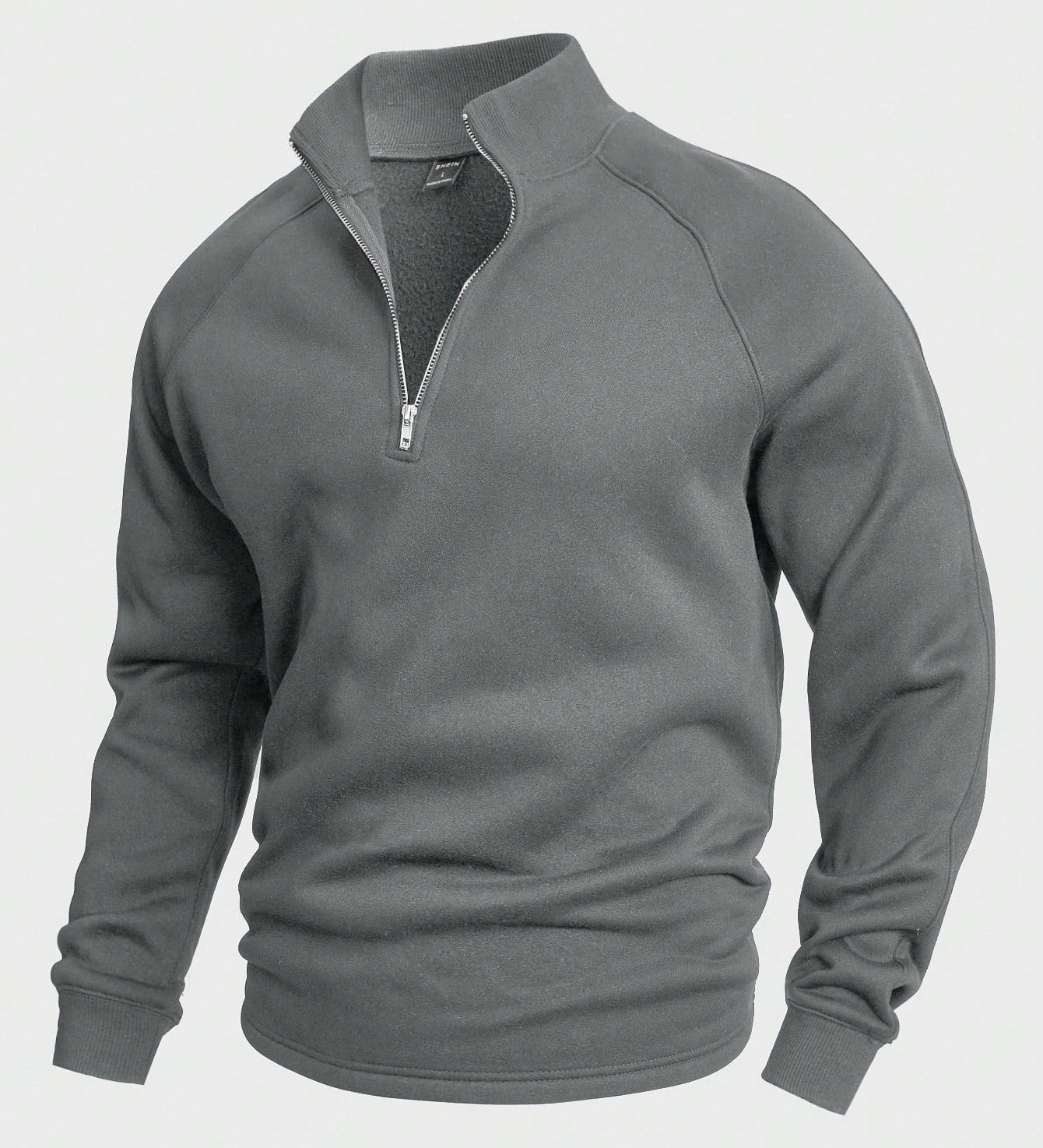 António - Pullover com fecho de meia altura