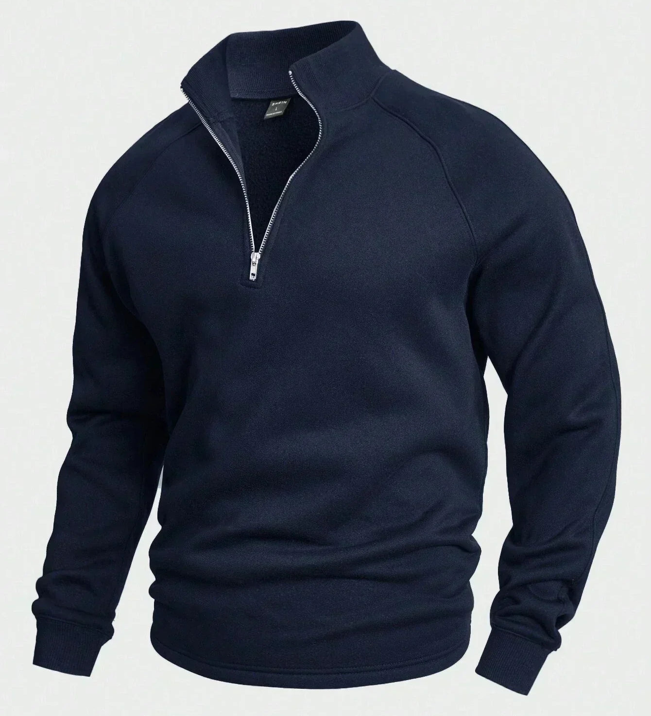 António - Pullover com fecho de meia altura