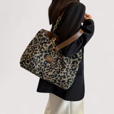 Lévrier – Sacola de Compras em Lona Leopardo