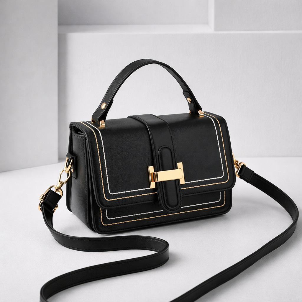 Luna Paris - Elegante Bolsa de Couro