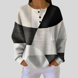 Almira™ | Sweatshirt em Malha Waffle