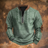 João - Pullover de malha com fecho
