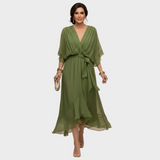 Monica - Vestido com decote em V