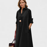 Cárla – Vestido Preto com Bolsos