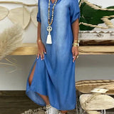 Ibiza - Vestido Maxi De Ganga