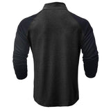 Camisa de algodão com gola subida