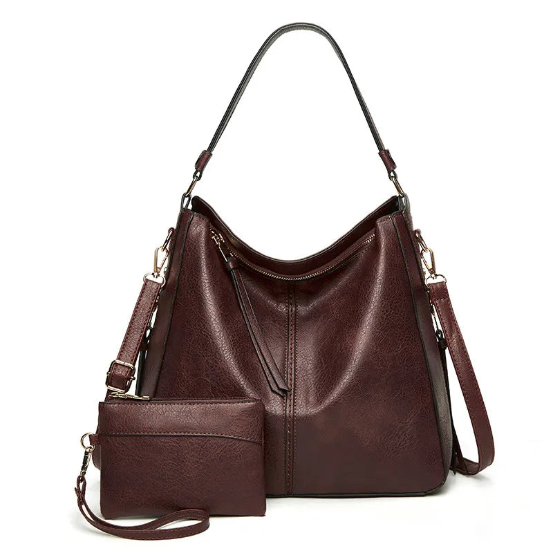 Étoile de Ville – Bolsa de Couro Vintage Clássica