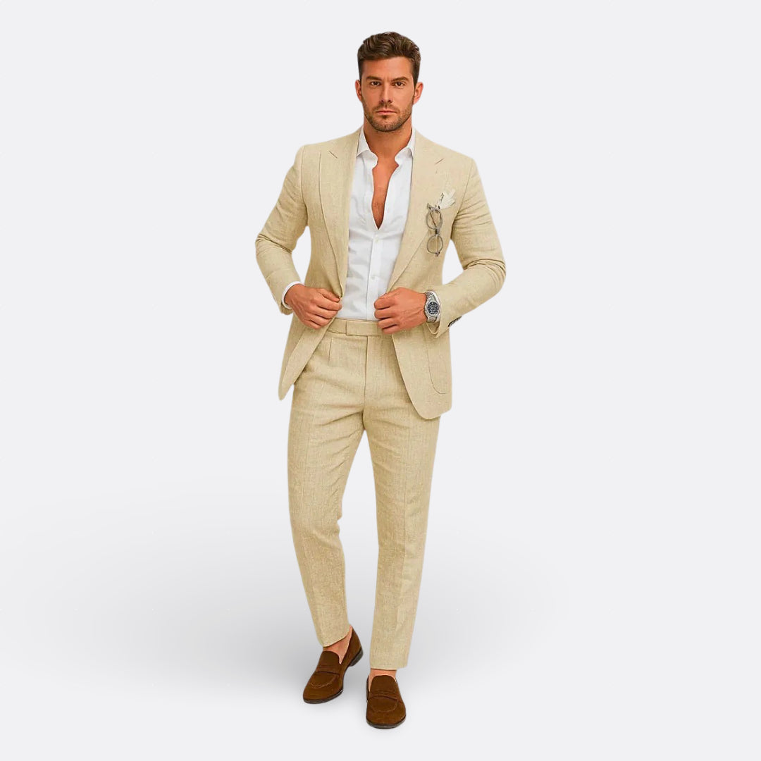 Rafael - Fato de Homem Formal em Linho