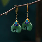 Brincos de Elefante Chic Retro