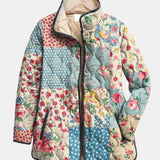 Sara | Casaco Matelassado Patchwork Floral Chloé