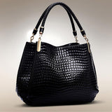 Lusso Milano - Bolsas de Crocodilo para Ombro
