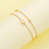 Conjunto de Colar e Pulseira Minimalista Elegante