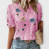 Emília - Blusa com decote em V