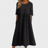 Manuela - Vestido de Algodão Arejado