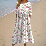 Robe longa fluida, chique e confortável