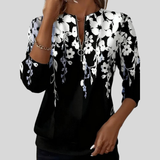 Crimson™ | Sweatshirt com Estampado de Flores