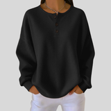 Nessa™ | Sweatshirt Henley Casual
