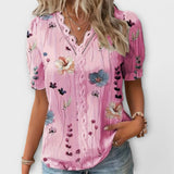 Emília - Blusa com decote em V