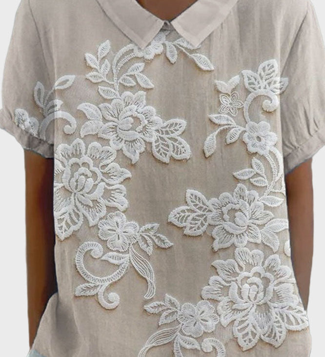 Lily - Blusa com Gola