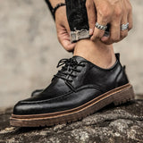 Simão - Sapatos de Couro Verdadeiro