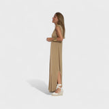 Filipa - Colete + Vestido Longo com Decote em V