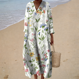 Robe de Verão Impressa Flatter