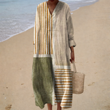 Robe de Verão Estampada Lisonjeira