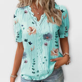 Emília - Blusa com decote em V