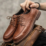 Simão - Sapatos de Couro Verdadeiro