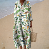 Robe de Verão Impressa Lisonjeira