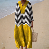 Robe de Verão Impressa Lisonjeira