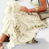 Saia Boho com Acabamento de Cetim