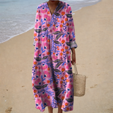 Robe de Verão Impressa Flatter