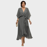Monica - Vestido com decote em V