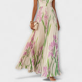 Penélope - Vestido Maxi em Chiffon