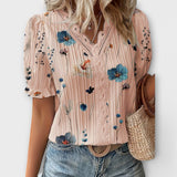 Emília - Blusa com decote em V