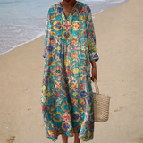 Robe de Verão Impressa Flatter