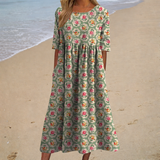 Robe longa fluida, chique e confortável